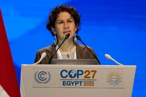 Cover Image for Women Talk Reparations At COP27 Climate Conference In Egypt