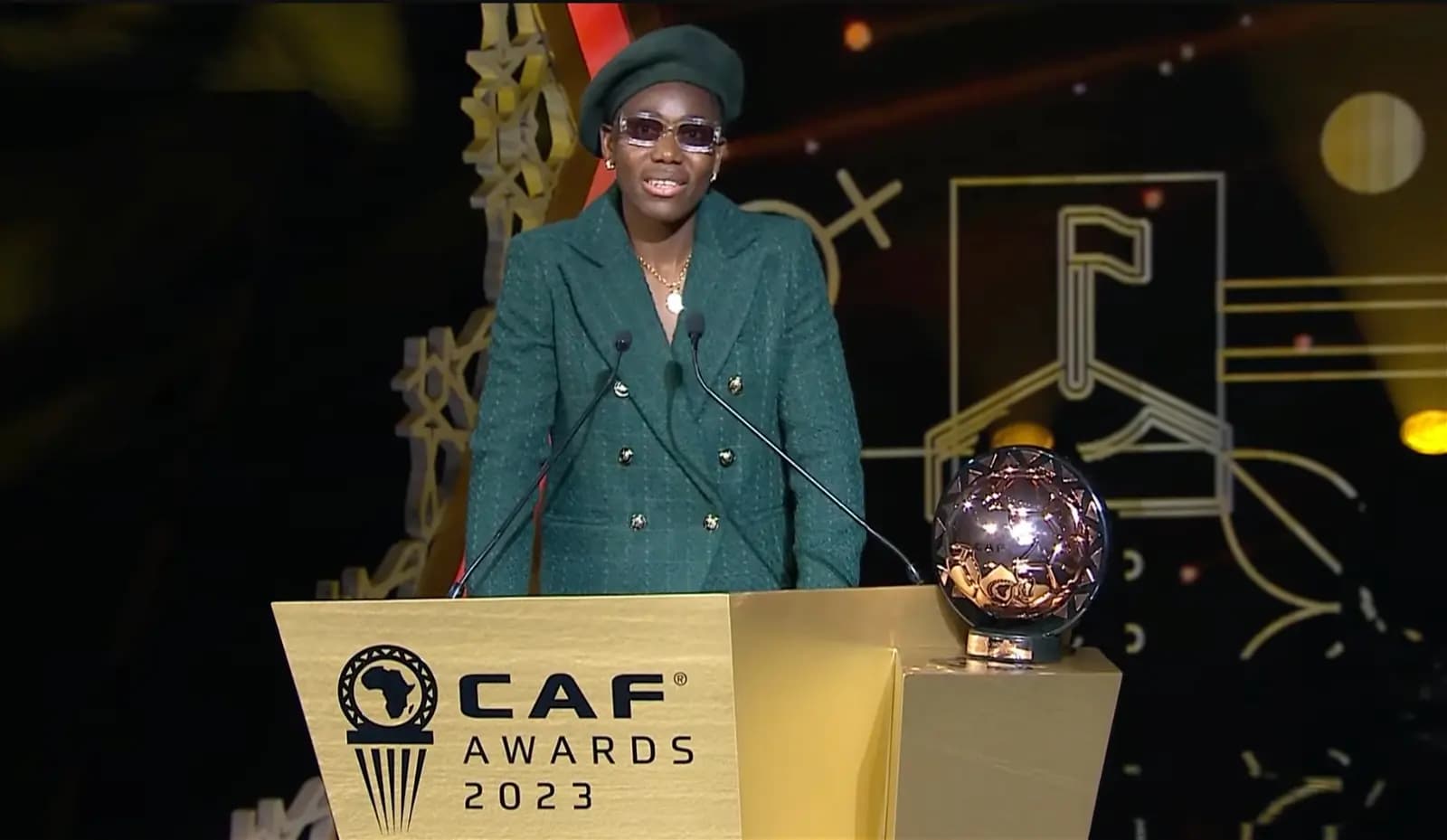 Cover Image for 2023 CAF Awards: Oshoala Takes Home Her Sixth Women’s Player of the Year Trophy