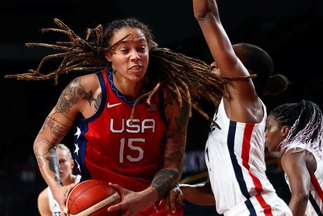 Cover Image for American Olympic Medallist Brittney Griner jailed for Nine Years